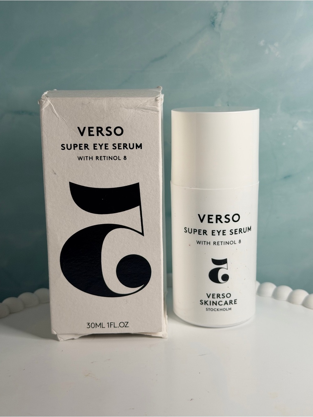 VERSO No. 5 Super Eye Serum with RETINOL 8 - 30ml MSRP $94